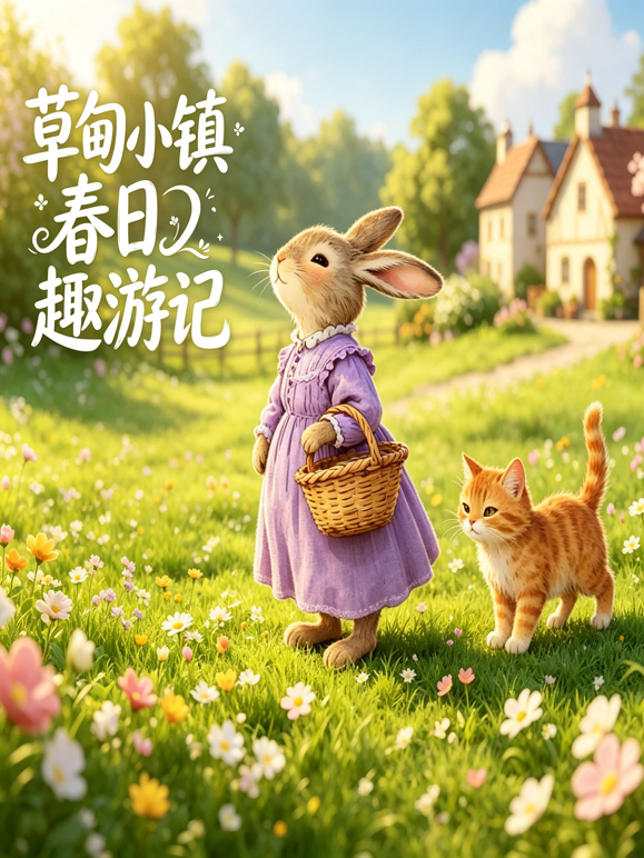 草甸小镇春日趣游记