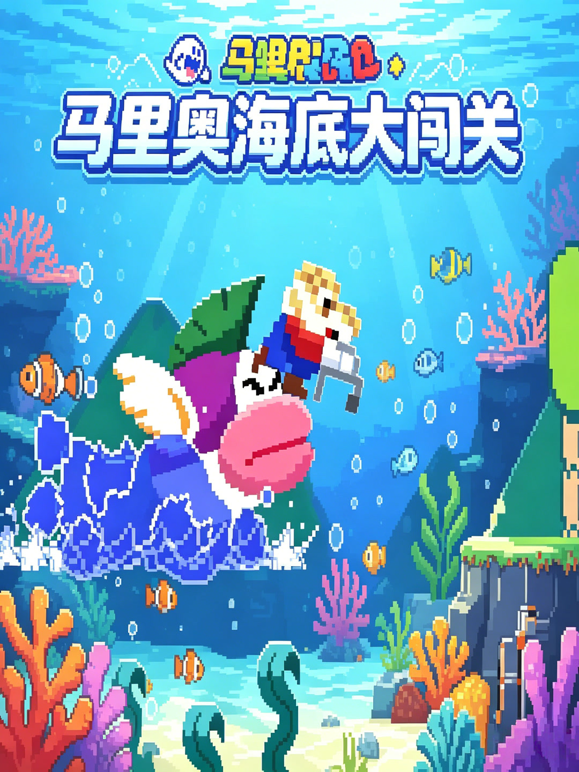马里奥海底大闯关